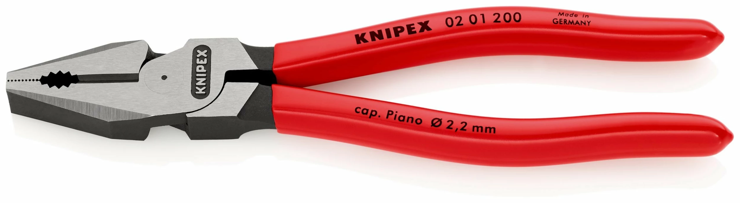 Knipex 02 01 200 High Leverage Combination Pliers 200mm 1 Knipex 02 01 200 High Leverage Combination Pliers 200mm