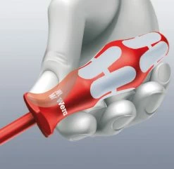 Wera 022750 7 Piece Kraftform 3100 I/7 Set 1 Stainless Steel VDE Screwdriver Set SL/PZ/PH -FACOM SHOP 022745 2