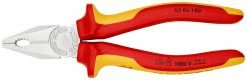 Knipex 03 06 180 VDE Combination Pliers With Multi-Component Grip 180mm