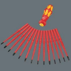 Wera 057484 Kraftform Kompakt Turbo I 1 VDE Insulated Interchangeable Screwdriver Set -FACOM SHOP 05057481001.tipp04