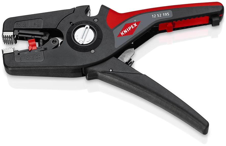 Knipex 12 52 195 PreciStrip16 Automatic Wire Stripper Plier 0.08-16mm 2 Knipex 12 52 195 PreciStrip16 Automatic Wire Stripper Plier 0.08-16mm - Image 2