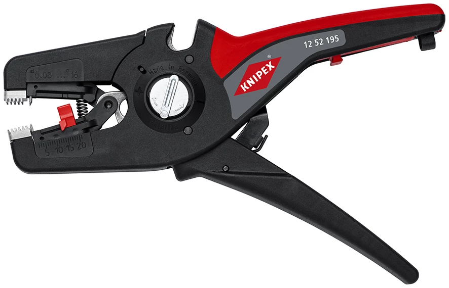 Knipex 12 52 195 PreciStrip16 Automatic Wire Stripper Plier 0.08-16mm 3 Knipex 12 52 195 PreciStrip16 Automatic Wire Stripper Plier 0.08-16mm - Image 3