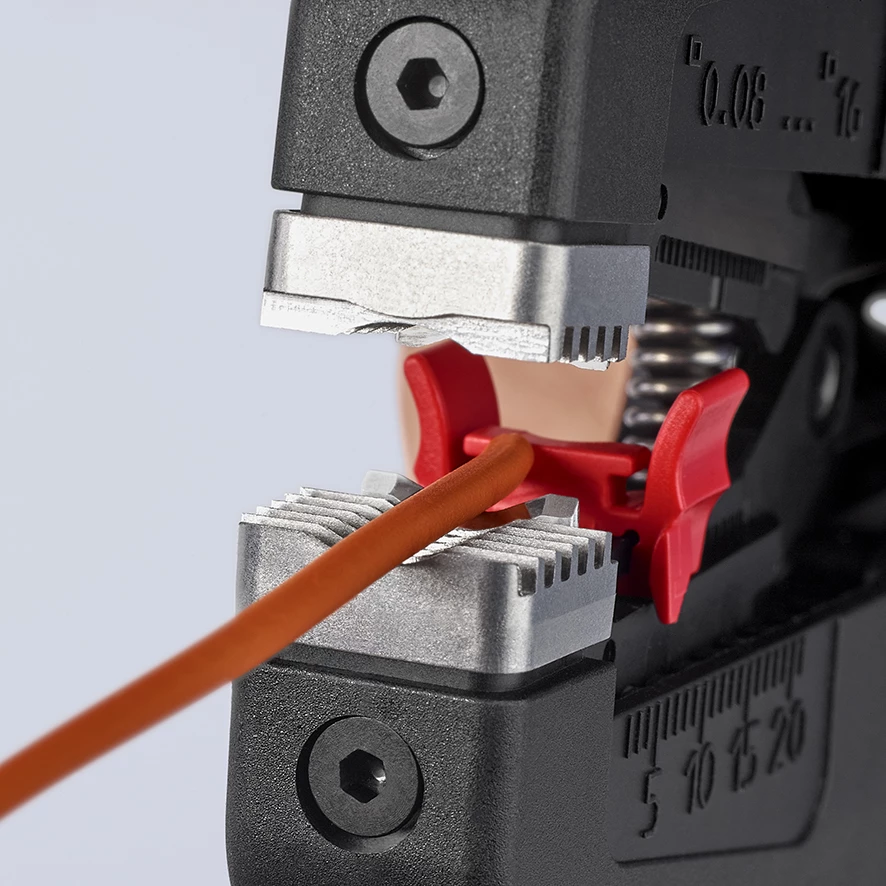 Knipex 12 52 195 PreciStrip16 Automatic Wire Stripper Plier 0.08-16mm 6 Knipex 12 52 195 PreciStrip16 Automatic Wire Stripper Plier 0.08-16mm - Image 6