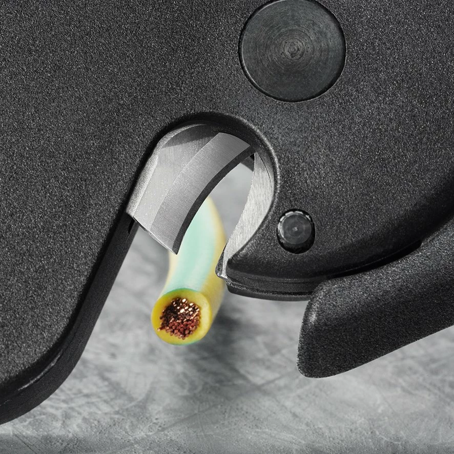 Knipex 12 72 190 NexStrip Multi-Tool Wire Stripper Pliers For Electricians Non-slip Plastic Grips 190 Mm 6 Knipex 12 72 190 NexStrip Multi-Tool Wire Stripper Pliers For Electricians Non-slip Plastic Grips 190 Mm - Image 6