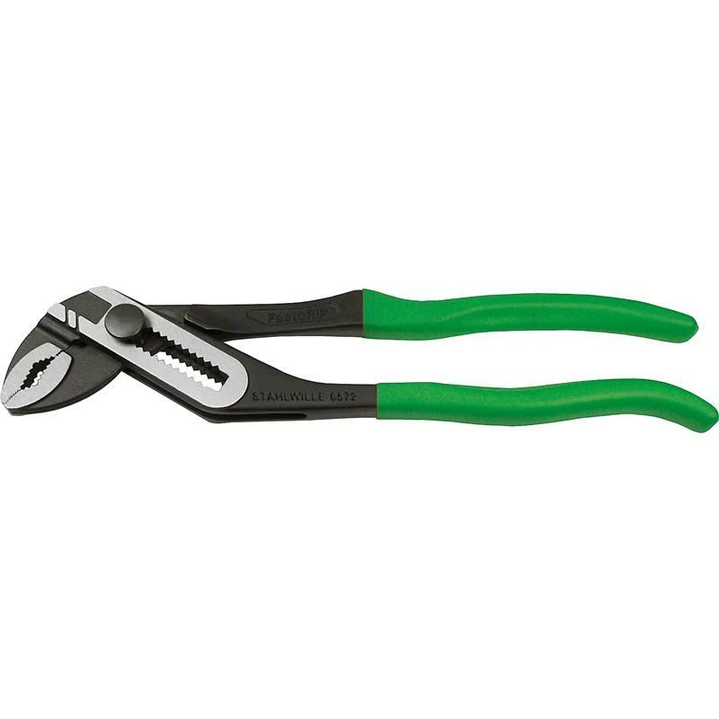 STAHLWILLE 6572 POLISHED WATERPUMP PLIERS FastGRIP 240mm 1 STAHLWILLE 6572 POLISHED WATERPUMP PLIERS FastGRIP 240mm