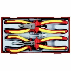 Teng Tools Teng TTV440 1000 Volt Insulated Plier Set In Toolbox Module Tray