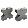 Facom 1202.00 Pair Of Steel V-Blocks - 20 Microns