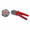 Knipex 97 33 02 Multicrimp® Pliers Set - 5 Quick Change Cartridges