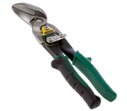 Stanley 2-14-568 FatMax Aviation Offset Tin Snips (Right) Green STA214568