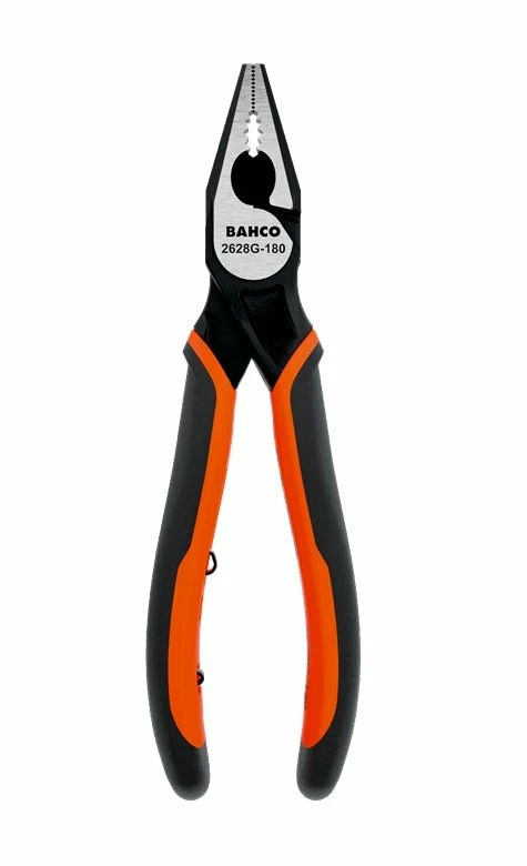 Bahco 2628G-180 ERGO Forged Combination Wire Cutter Pliers 180mm 1 Bahco 2628G-180 ERGO Forged Combination Wire Cutter Pliers 180mm