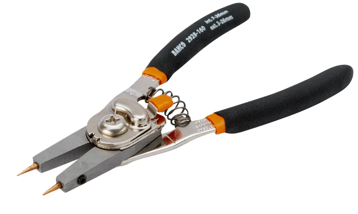 Bahco 2928-160 Internal & External Circlip Resettable Pliers 160mm 2 Bahco 2928-160 Internal & External Circlip Resettable Pliers 160mm - Image 2