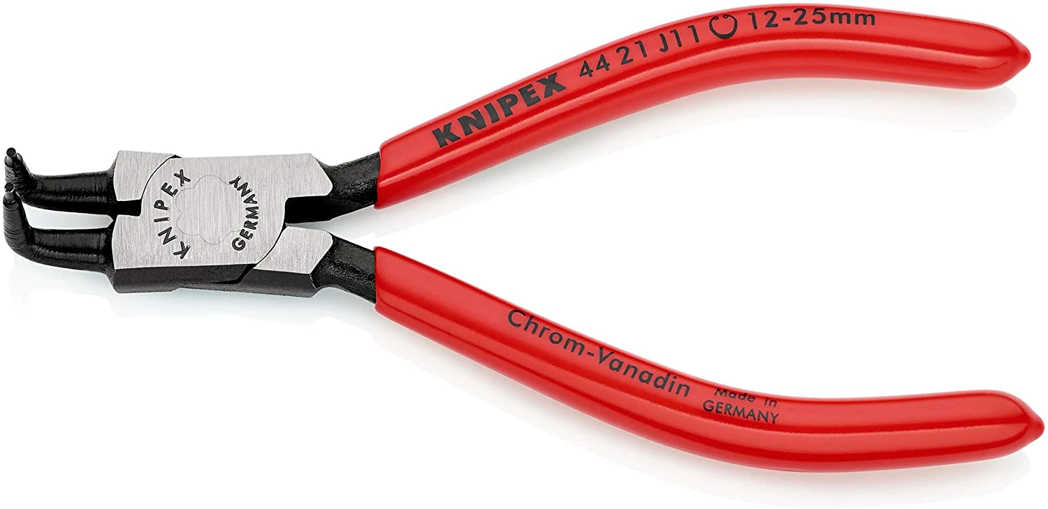 Knipex 44 21 J11 Circlip Pliers Internal 90° Bent Tip 12 - 25mm J11 1 Knipex 44 21 J11 Circlip Pliers Internal 90° Bent Tip 12 - 25mm J11