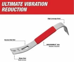 Milwaukee 4932478253 12" Wrecking Bar -FACOM SHOP 4932478253 1 1