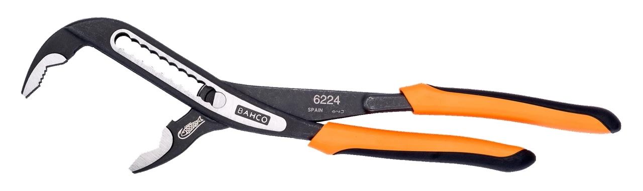Bahco 6224 Extra Wide Opening Slip Joint Water Pump Pliers 10" (250mm) 2 Bahco 6224 Extra Wide Opening Slip Joint Water Pump Pliers 10" (250mm) - Image 2