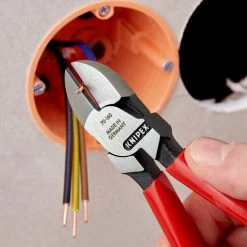 Knipex 70 01 160 Diagonal Side Cutter Pliers (Snips) 160mm -FACOM SHOP 70 01 160 3 scaled 1