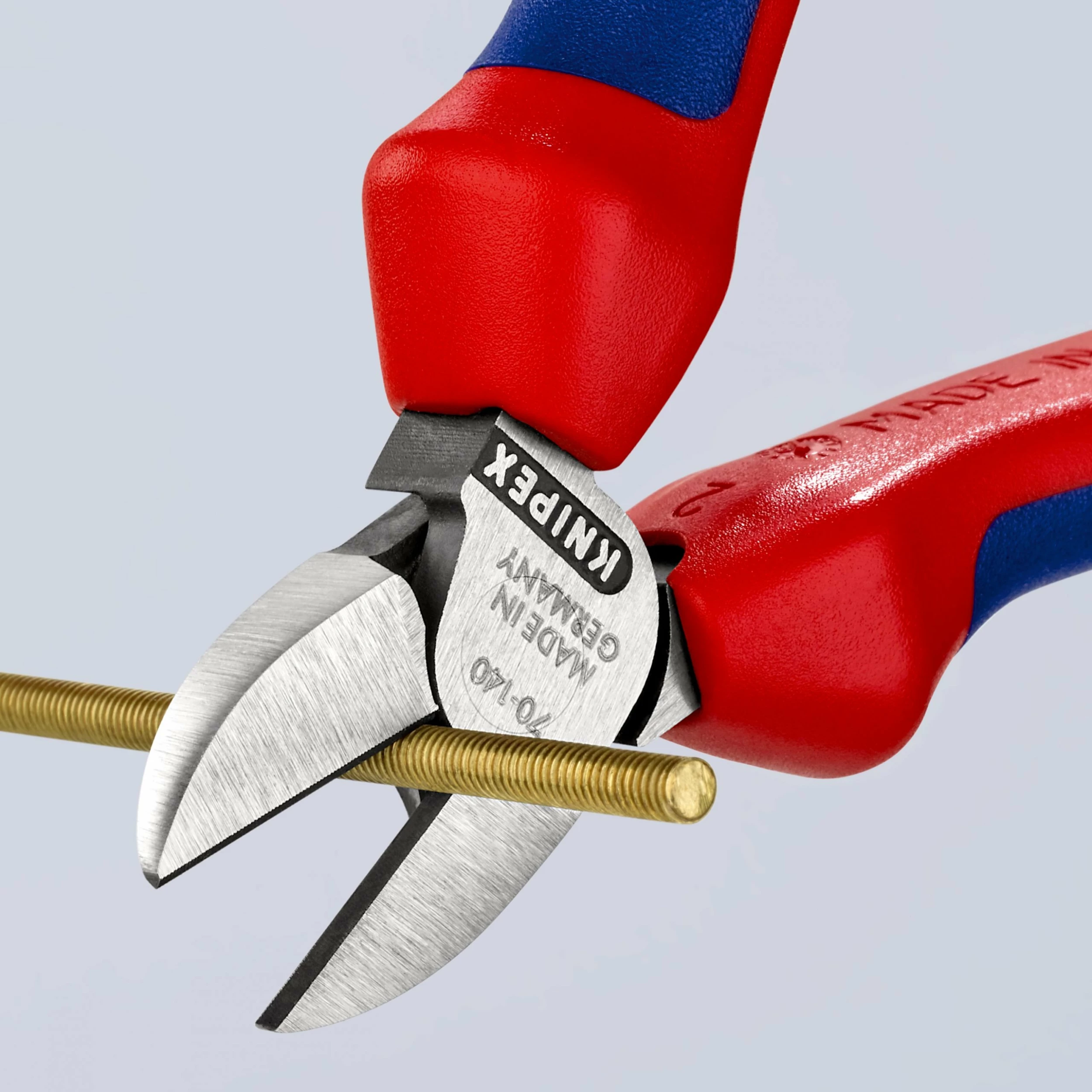 Knipex 70 02 140 Diagonal Side Cutter Pliers (Snips) 140mm 5 Knipex 70 02 140 Diagonal Side Cutter Pliers (Snips) 140mm - Image 5