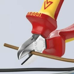 Knipex 70 06 125 VDE Diagonal Side Cutting Cutters Pliers 125mm -FACOM SHOP 7006125 01 F A 04
