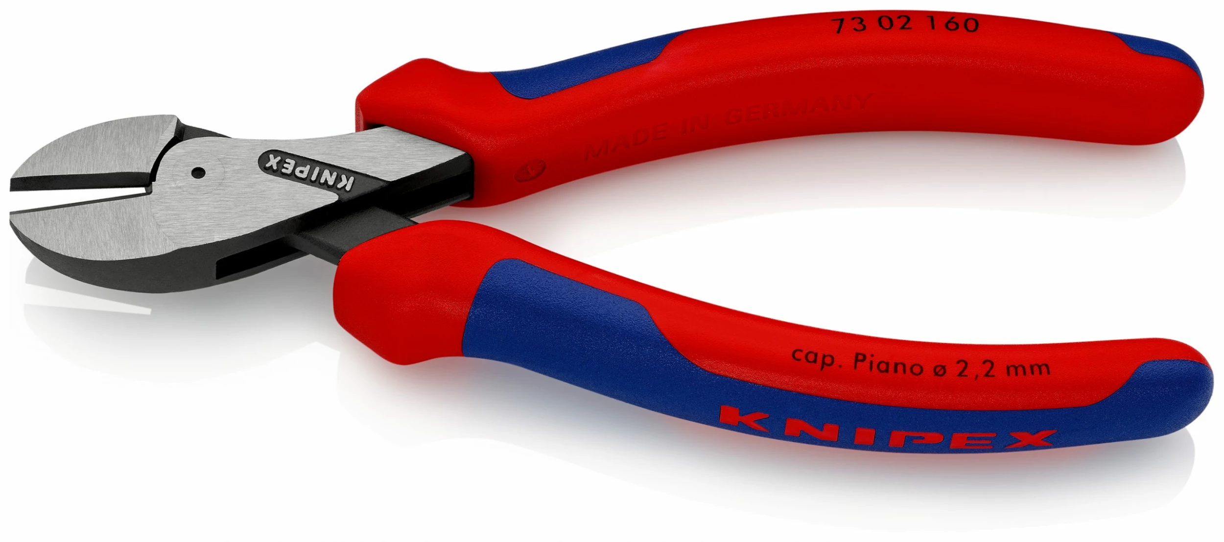Knipex 73 02 160 X-Cut® Side Cutters Diagonal Cutting Pliers 160mm 4 Knipex 73 02 160 X-Cut® Side Cutters Diagonal Cutting Pliers 160mm - Image 4