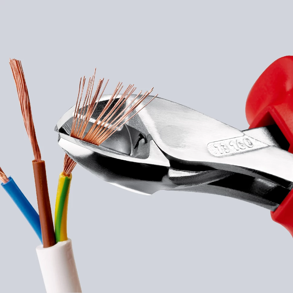 Knipex 73 02 160 X-Cut® Side Cutters Diagonal Cutting Pliers 160mm 6 Knipex 73 02 160 X-Cut® Side Cutters Diagonal Cutting Pliers 160mm - Image 6