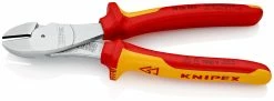 Knipex 74 06 200 VDE High Leverage Diagonal Side Cutter Pliers 200mm -FACOM SHOP 74 06 200 2 scaled 1