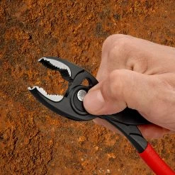 Knipex 82 01 200 TwinGrip Slip Joint Pliers With Non-slip Plastic Coating 200mm -FACOM SHOP 8201200 00 F A 03 scaled 1