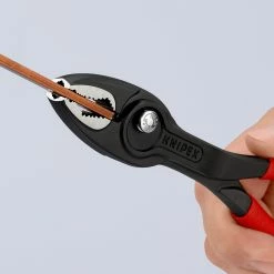 Knipex 82 01 200 TwinGrip Slip Joint Pliers With Non-slip Plastic Coating 200mm -FACOM SHOP 8201200 00 F A 05 scaled 1