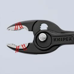 Knipex 82 02 200 TwinGrip Slip Joint Pliers With Multi-Component Grips 200mm -FACOM SHOP 8202200 00 HL A 01