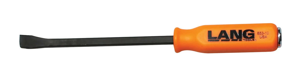 Lang Tools (USA) 853-12 12" (300mm) Heavy Duty Strike Through Pry (Lever) Bar 1 Lang Tools (USA) 853-12 12" (300mm) Heavy Duty Strike Through Pry (Lever) Bar