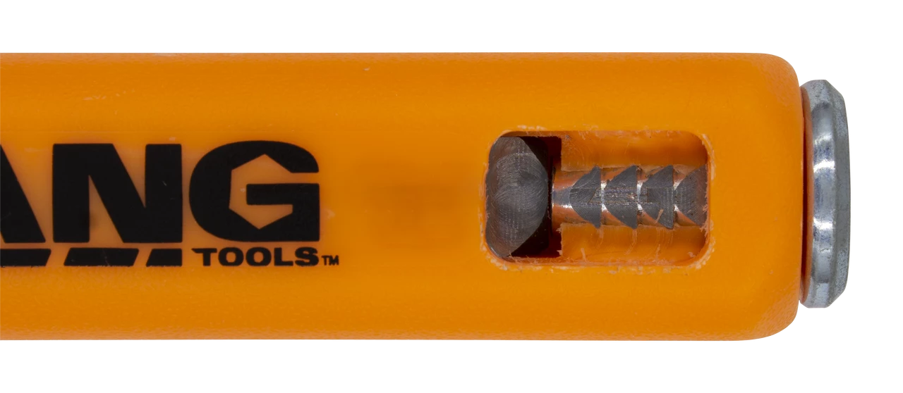 Lang Tools (USA) 853-12 12" (300mm) Heavy Duty Strike Through Pry (Lever) Bar 3 Lang Tools (USA) 853-12 12" (300mm) Heavy Duty Strike Through Pry (Lever) Bar - Image 3