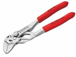 Knipex 86 03 125 Lock Button Waterpump Slip Joint Pliers Wrench PVC Grip 125mm (23mm Capacity)