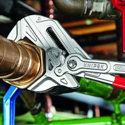 Knipex 86 03 400 Lock Button Waterpump Slip Joint Pliers Wrench PVC Grip 400mm (85mm Capacity) -FACOM SHOP 8603400H69D0