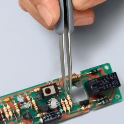 Knipex 92 21 14 ESD Precision ESD Stainless Steel Tweezers With Rubber Handles 130mm -FACOM SHOP 92 21 14 ESD 3