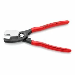 Knipex 95 11 200 SB Cable Cutters Twin Cutting Edge PVC Grip 200mm (8in) -FACOM SHOP 95112003