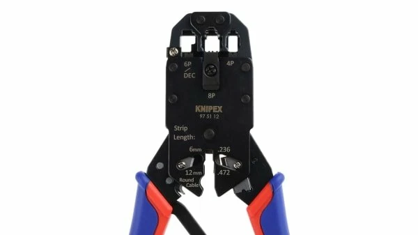 Knipex 97 51 12 Crimping Pliers For RJ10, RJ11/12 & RJ45 Western Plugs 2 Knipex 97 51 12 Crimping Pliers For RJ10, RJ11/12 & RJ45 Western Plugs - Image 2