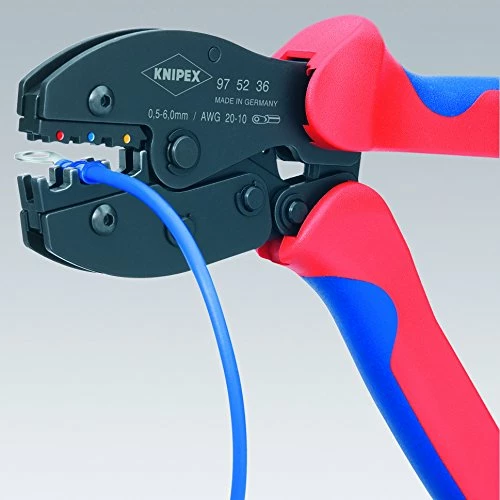 Knipex PreciForce® Crimping Pliers 0.5-6mm² 2 Knipex PreciForce® Crimping Pliers 0.5-6mm² - Image 2