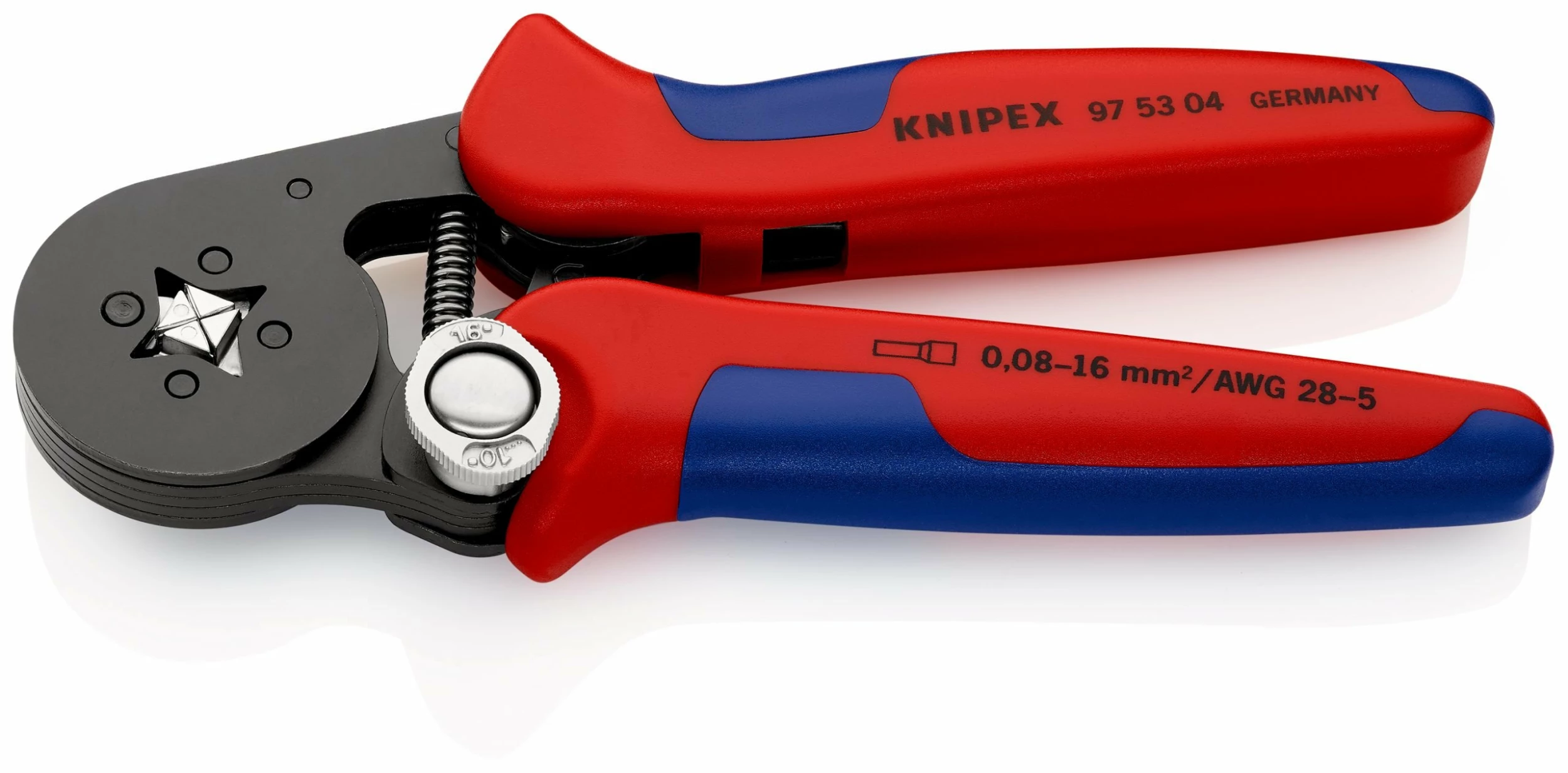 Knipex 97 53 04 Self-Adjusting Crimping Pliers With Lateral Access (Ferrules) 180mm 2 Knipex 97 53 04 Self-Adjusting Crimping Pliers With Lateral Access (Ferrules) 180mm - Image 2