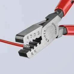 Knipex 97 61 145 A Crimping Pliers For Wire End Sleeves 245mm 9 Knipex 97 61 145 A Crimping Pliers For Wire End Sleeves 245mm -FACOM SHOP 9761145A 00 F A 02