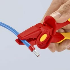 Knipex 98 62 01 VDE Fully Insulated Flat Nose Pliers 180mm -FACOM SHOP 986201 01 F A 02