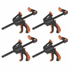 Sealey AK61014 4 Piece Ratchet Bar Clamp Set 150mm