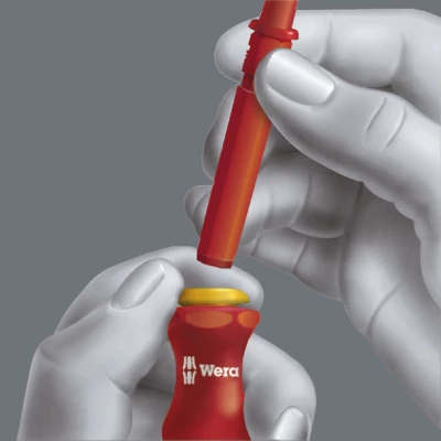 Wera 003403 Kraftform Kompakt VDE 60i Slotted Screwdriver Blade 0.8x4.0mm 3 Wera 003403 Kraftform Kompakt VDE 60i Slotted Screwdriver Blade 0.8x4.0mm - Image 3