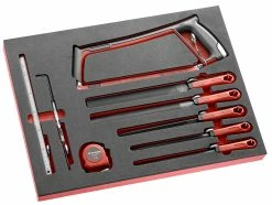 Facom MODM.601SLS 9 Piece Tethered 9 Piece Cutting And Measuring Set Supplied In Foam Module Tray