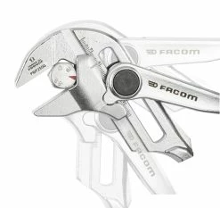 Facom PWF250G Push Button Waterpump Slip Joint Pliers Wrench PVC Grip 250mm -FACOM SHOP PWF250G F4 scaled 1
