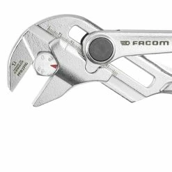 Facom PWF250G Push Button Waterpump Slip Joint Pliers Wrench PVC Grip 250mm -FACOM SHOP PWF250G F4 A