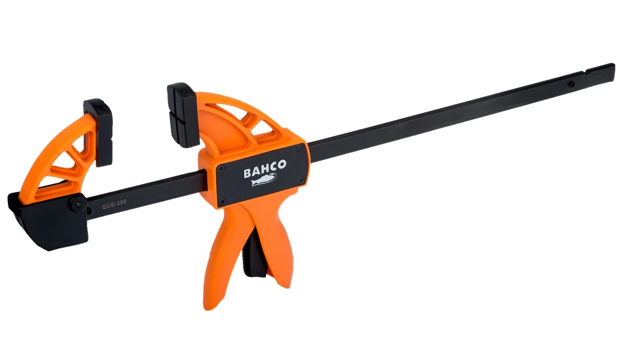 Bahco QCG-300 Medium Duty One-Handed Quick Bar Clamp 300mm / 12″ 3 Bahco QCG-300 Medium Duty One-Handed Quick Bar Clamp 300mm / 12″ - Image 3