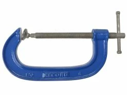 Irwin Record T1208 Heavy Duty G Clamp 200mm (8 Inch)