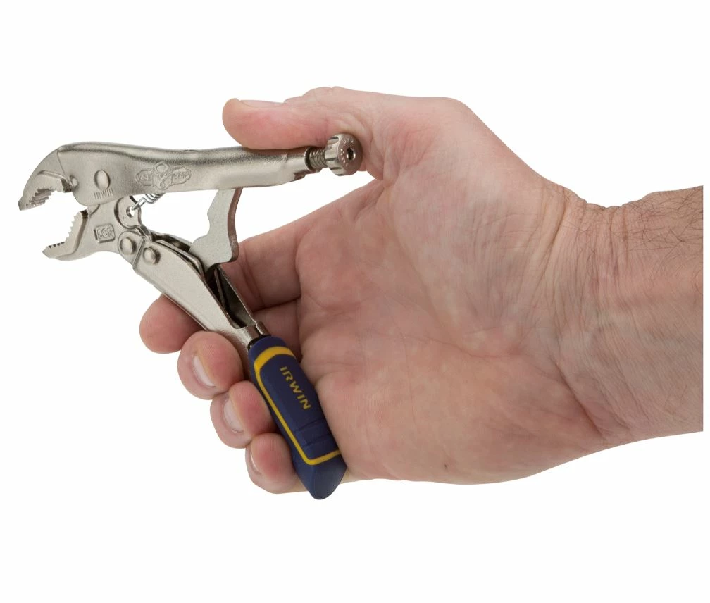 Irwin Vise-Grip 5CR Fast Release Curved Locking Jaw Pliers - 5" / 125mm 4 Irwin Vise-Grip 5CR Fast Release Curved Locking Jaw Pliers - 5" / 125mm - Image 4