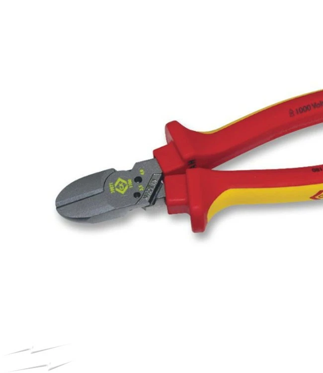 CK T39071-1180 RedLine VDE CombiCutter1 MAX Side Wire/Cable Screw Cutter Pliers 180mm 2 CK T39071-1180 RedLine VDE CombiCutter1 MAX Side Wire/Cable Screw Cutter Pliers 180mm - Image 2