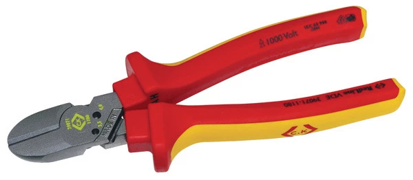 CK T39071-1180 RedLine VDE CombiCutter1 MAX Side Wire/Cable Screw Cutter Pliers 180mm 1 CK T39071-1180 RedLine VDE CombiCutter1 MAX Side Wire/Cable Screw Cutter Pliers 180mm
