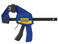 Irwin Quick-Grip T512QCEL7 Medium Duty One-Handed Bar Clamp / Spreader 300mm / 12″