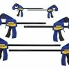 Irwin Quick-Grip One-Handed Mini Bar Clamp 6 Pack, 2 Of Each 4", 6", &amp; 12",